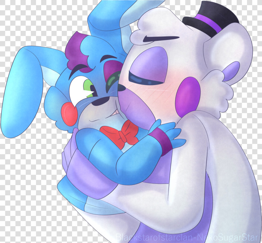 Bon Bon X Funtime Freddy  Cause I Think They’re Cute   Funtime Freddy X Bon Bon  HD Png DownloadTransparent PNG