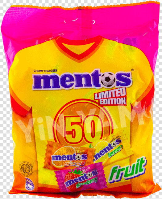 Mentos Fruit Candy Bag 135g   Snack  HD Png DownloadTransparent PNG