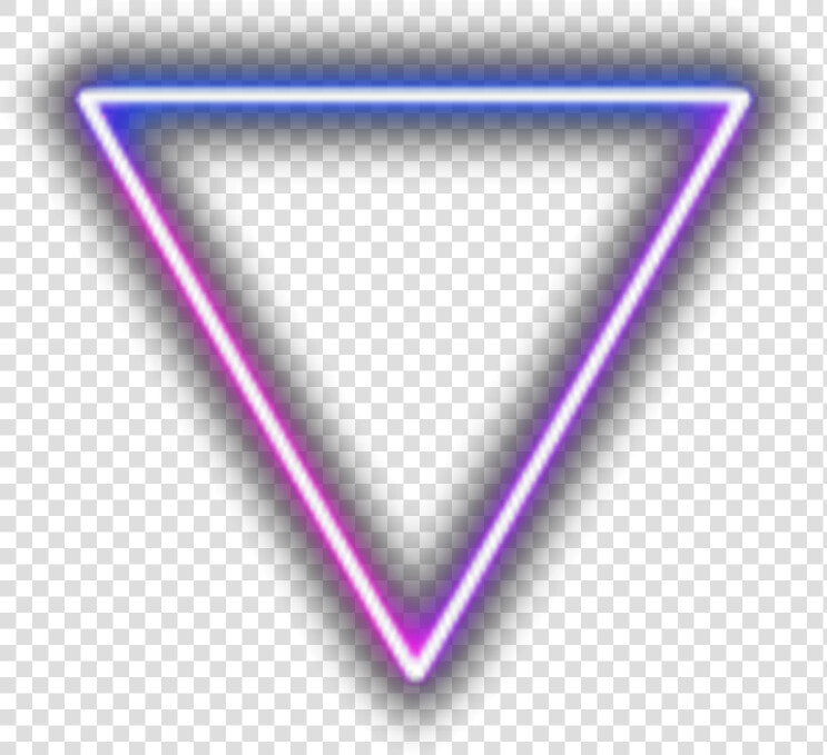  blue  pink  purple  neon  red  spiral  aesthetic  crown   Triangle  HD Png DownloadTransparent PNG