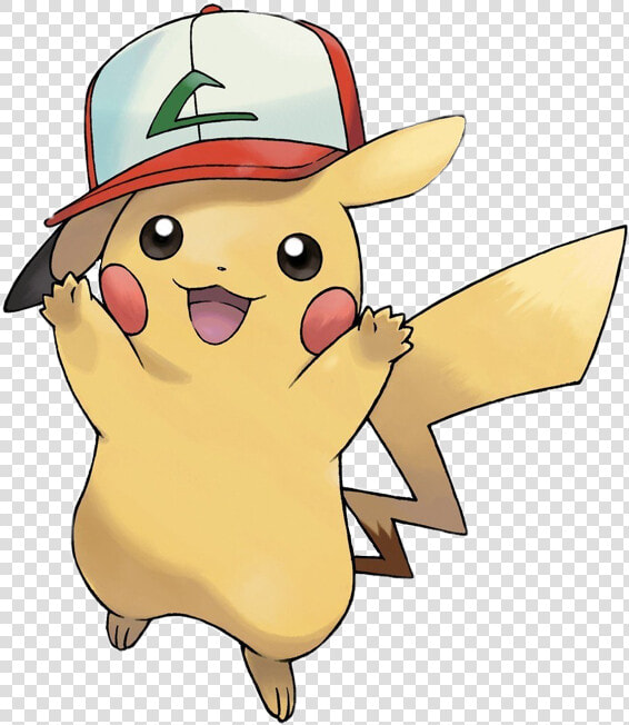  pokemon  pokemongo  pikachu❤  pikachu⚡  pichu  freetoedit   Pokemon Pikachu With Cap  HD Png DownloadTransparent PNG