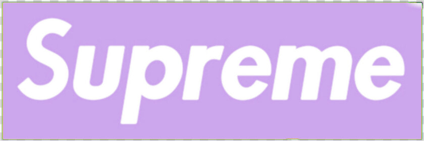 Supreme Logo Png Purple   Light Purple Supreme Sticker  Transparent PngTransparent PNG