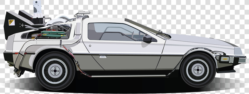 Back To The Future Car Png Image Freeuse   Back To The Future Car Png  Transparent PngTransparent PNG