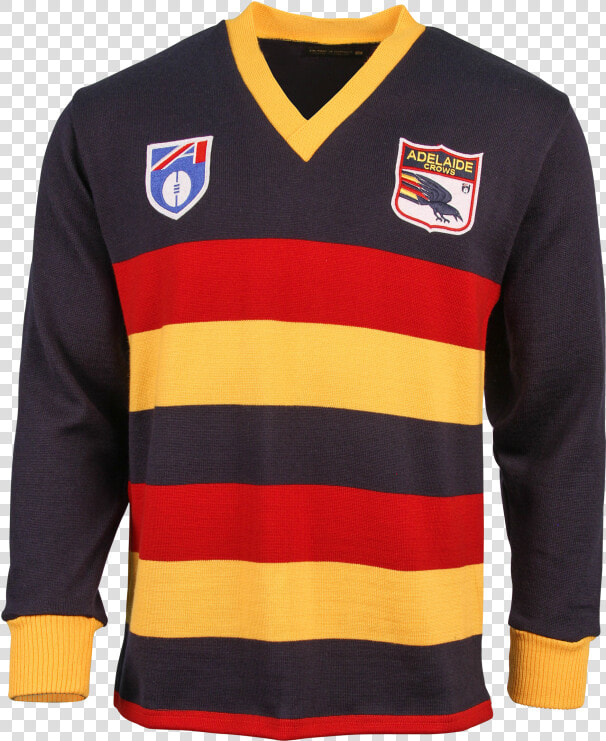 Adelaide Crows Long Sleeve Guernsey   Png Download   Adelaide Crows Long Sleeve Guernsey  Transparent PngTransparent PNG