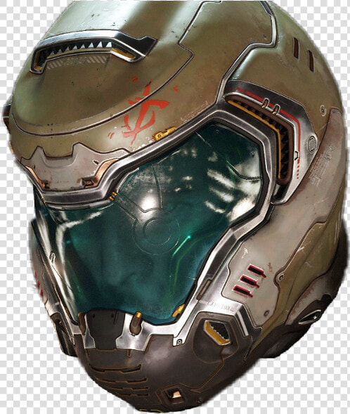  doom  doomguy  doom Marine  preator Suit   Doom Slayer Motorcycle Helmet  HD Png DownloadTransparent PNG