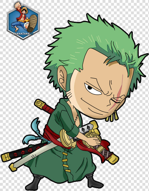 One Piece Chibi Png Pic   One Piece Zoro Chibi  Transparent PngTransparent PNG