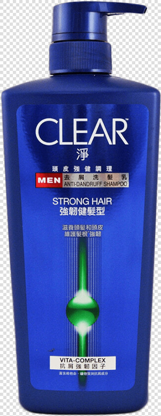 Clear Men Strong Hair Anti Dandruff Shampoo Anti Dandruff   Clear Shampoo Transparent  HD Png DownloadTransparent PNG