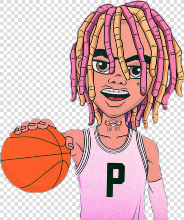  lil  pump  lilpump  gucci  gang  guccigang  weed  blackandwhite   Lil Pump Cartoon Png  Transparent PngTransparent PNG