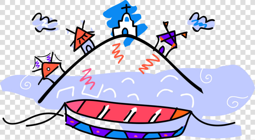 Vector Illustration Of Rowboat Or Row Boat Watercraft  HD Png DownloadTransparent PNG