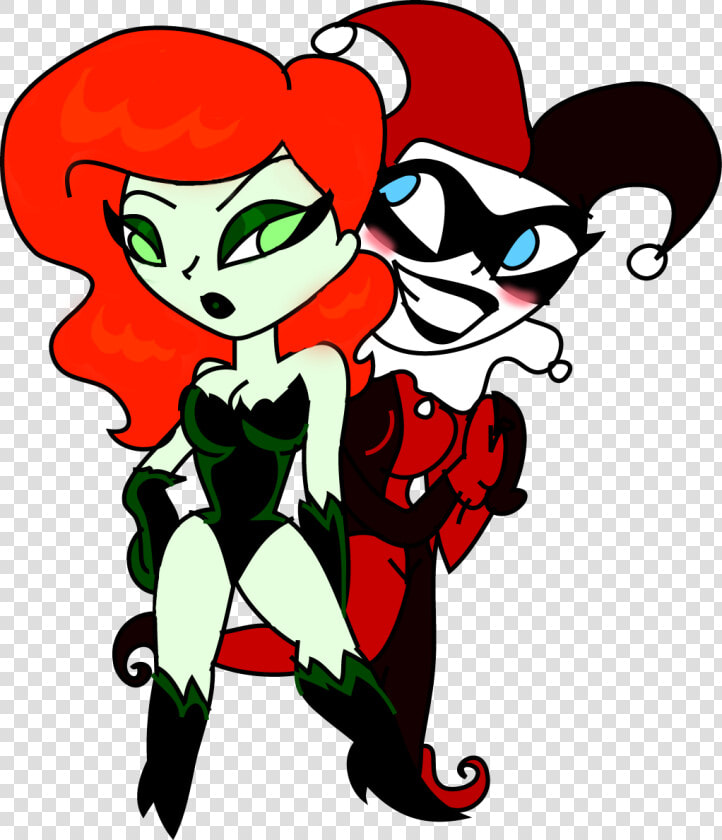 Transparent Harley Quinn Png   Poison Ivy And Harley Quinn Logo  Png DownloadTransparent PNG