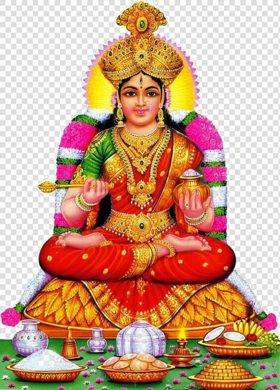 Lakshmi Mata Png Transparent Image   Goddess Annapurna Devi  Png DownloadTransparent PNG