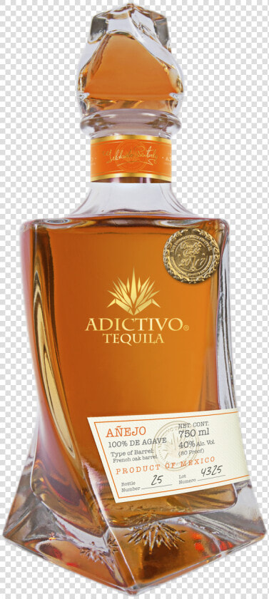 Adictivo Tequila Añejo   Extra Anejo Adictivo Tequila  HD Png DownloadTransparent PNG