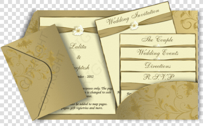 Free Png Download Gold Colour Wedding Invitation Card   Elegant Modern Wedding Invitation Card Design  Transparent PngTransparent PNG