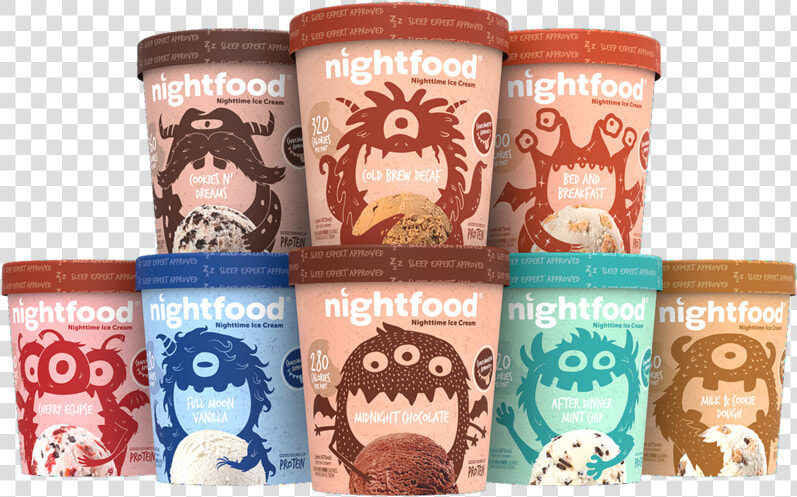 Nightfood Variety Pack   Nightfood Ice Cream  HD Png DownloadTransparent PNG