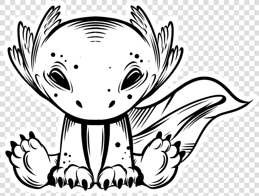 Axolotl   Png Download   Cartoon  Transparent PngTransparent PNG