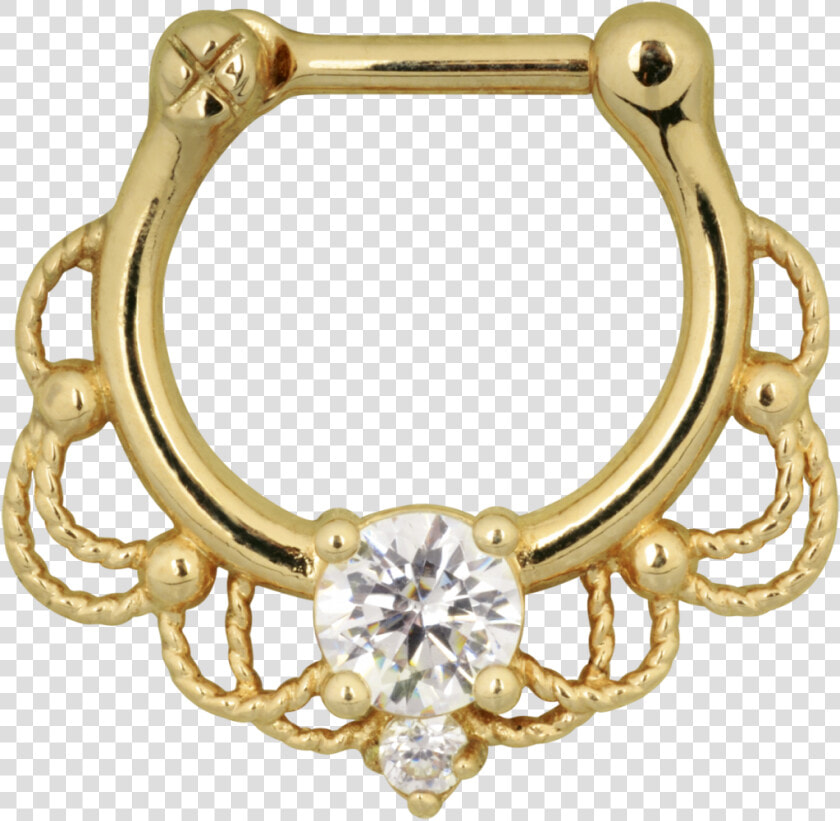 Septum Ring Png   Septum Piercing  Transparent PngTransparent PNG