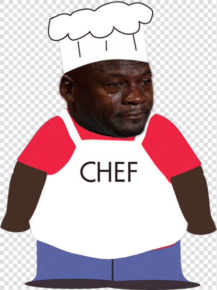 Michael Jordan Chef South Park Cry Face   South Park Chef Drawing  HD Png DownloadTransparent PNG