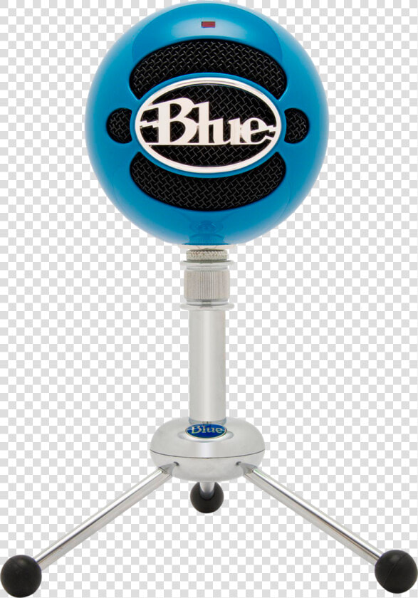 Blue Microphones Snowball Neon Blue   Blue Snowball Mic Blue  HD Png DownloadTransparent PNG