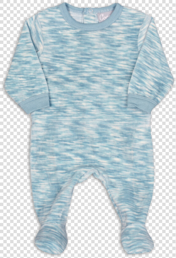 Blue Space Dye Velour Footie By Coccoli Class   Pattern  HD Png DownloadTransparent PNG