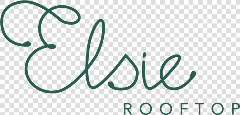 Elsie Rooftop Events   Calligraphy  HD Png DownloadTransparent PNG