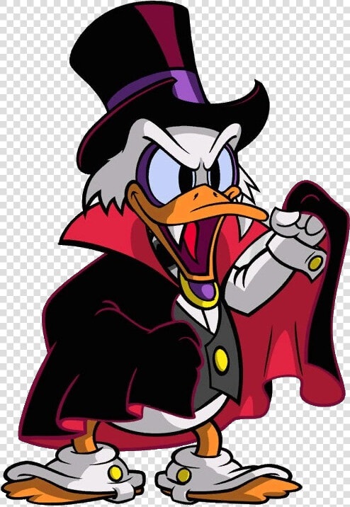 Count Dracula Duck   Ducktales Halloween Dracula Duck  HD Png DownloadTransparent PNG