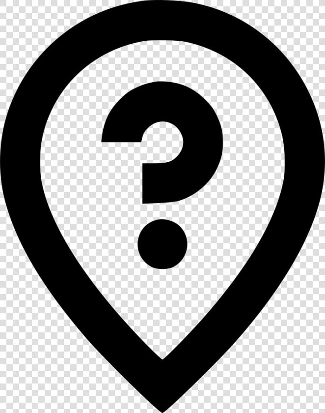 Pin Question Mark   Location Pin With Question Mark Png  Transparent PngTransparent PNG