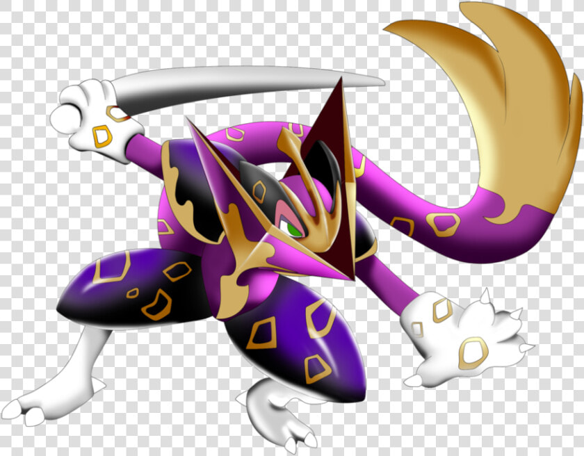 Liesharp By Jordanqv   Cool Greninja Fusions  HD Png DownloadTransparent PNG