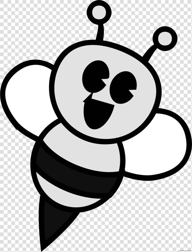 Bee Animal Free Black White Clipart Images Clipartblack   Outsourcing Icon Png  Transparent PngTransparent PNG