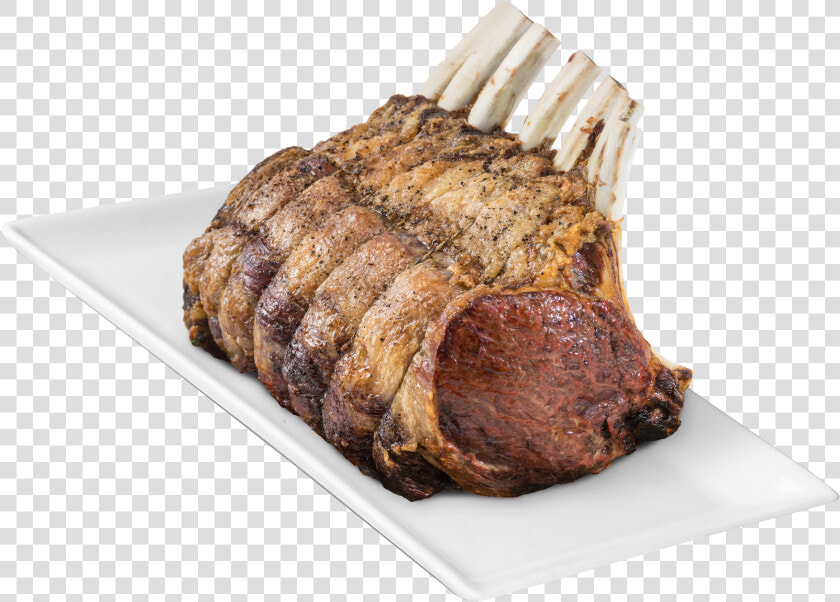 Ayrshire Farm® Standing Beef Rib Roast   Rack Of Lamb  HD Png DownloadTransparent PNG