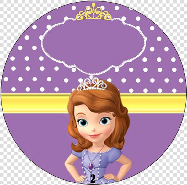 50 Adesivos Personalizados Princesinha Sofia   Princesa Sofia Fazendo A Nossa Festa  HD Png DownloadTransparent PNG