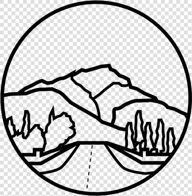 Cascade Mountain Banff Drawing  HD Png DownloadTransparent PNG