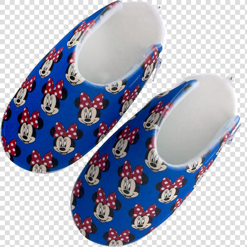 Minnie Mouse Style Red And Blue Mix N Match Zlipperz   Slip on Shoe  HD Png DownloadTransparent PNG