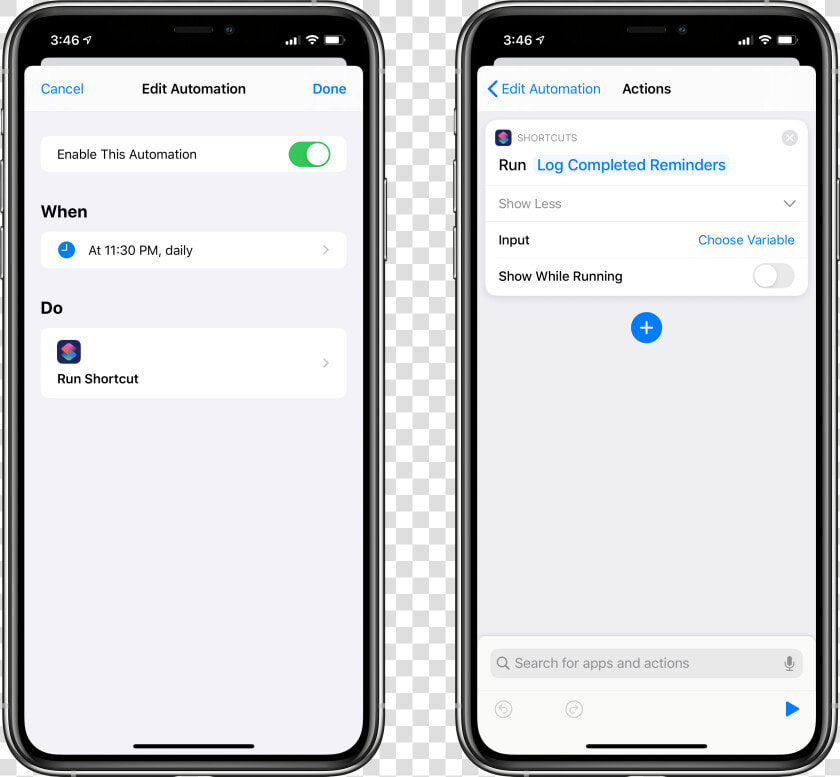 My Automation To Log Completed Reminders Every Day   Hdr In Iphone Xr  HD Png DownloadTransparent PNG