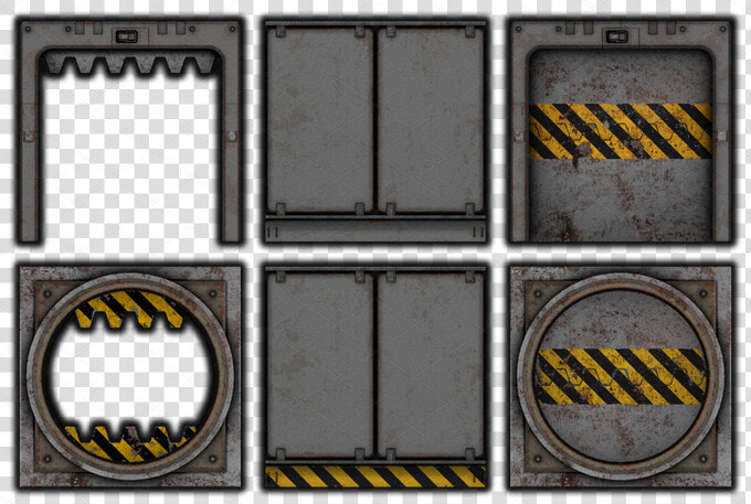 Modular Sci fi Dungeon   Sci Fi Texture Door  HD Png DownloadTransparent PNG