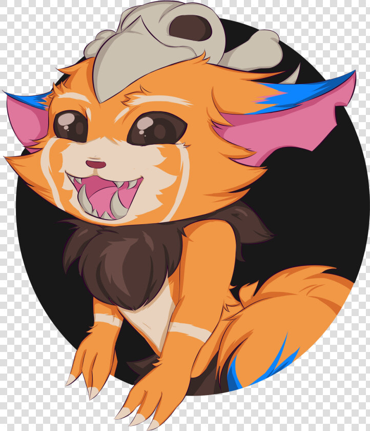 Gnar Flat Shaded   Cartoon  HD Png DownloadTransparent PNG