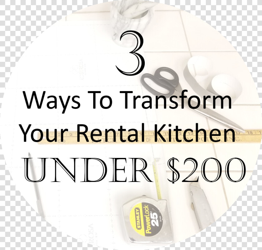 3 Ways To Transform Your Rental Kitchen Under  200  HD Png DownloadTransparent PNG