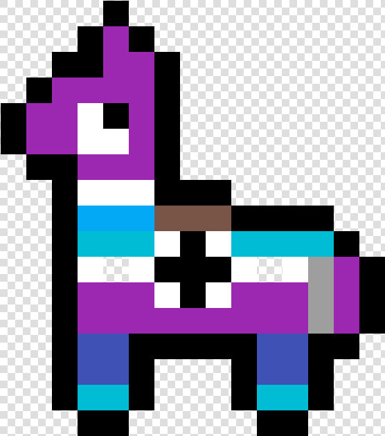 Pixilart Fortnite Llama By Weimer   Fortnite Llama Pixel Art  HD Png DownloadTransparent PNG