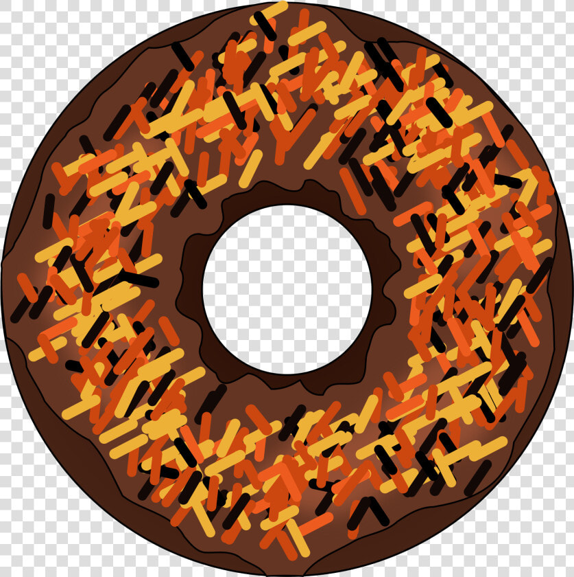 Fall Or Halloween Donut Clip Arts   Halloween Donut Clip Art  HD Png DownloadTransparent PNG