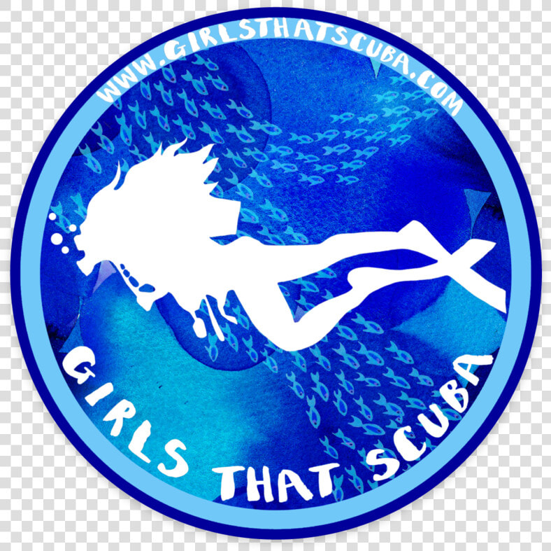 Girls That Scuba Sticker   Scuba Stickers  HD Png DownloadTransparent PNG