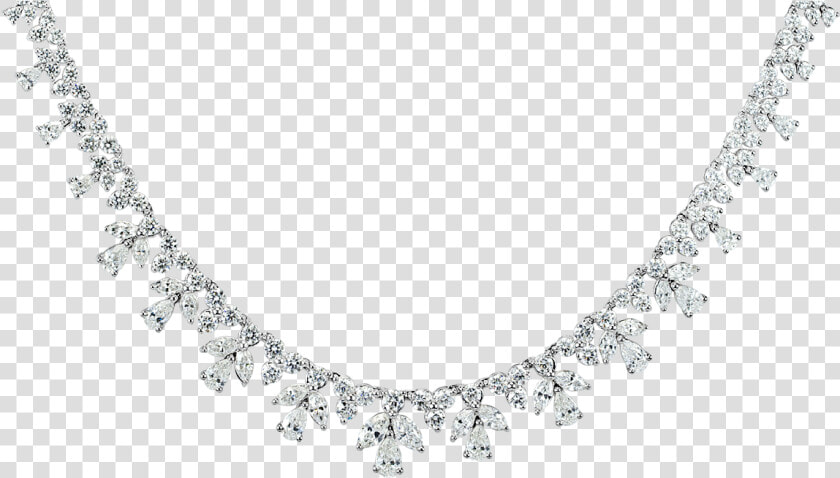 Diamond Necklaces By Graff   Gucci Link Diamond Chain  HD Png DownloadTransparent PNG