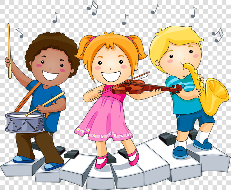 Joy Clipart Little Kid   Playing An Instrument Clipart  HD Png DownloadTransparent PNG