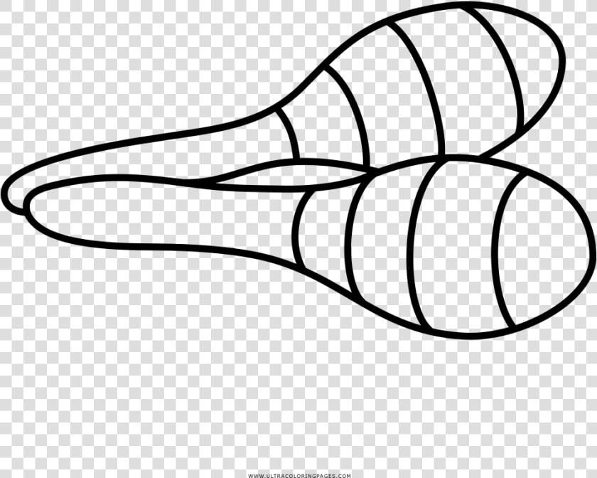 Maracas Coloring Page  HD Png DownloadTransparent PNG