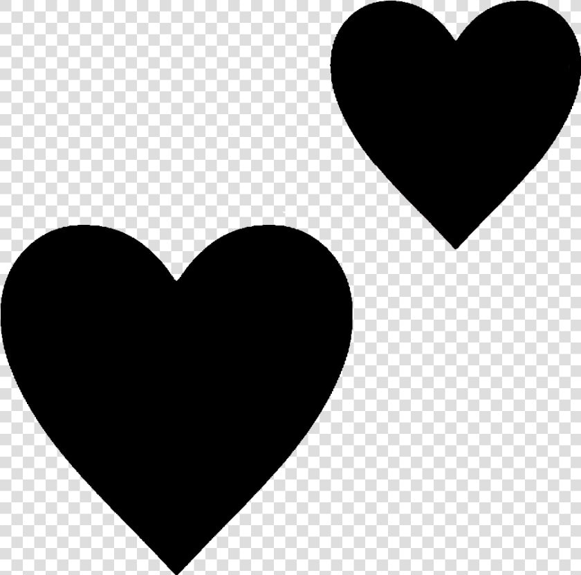 Tumblr Emoji Hearts Corazones Heart Corazones Blacks   Imagenes De Corazones Negros  HD Png DownloadTransparent PNG