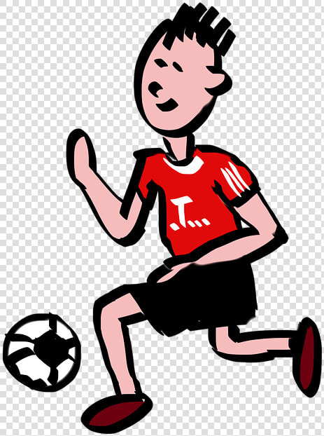 Football  Footballers  Fcb  Kicker  Ball  Cartoon   Football  HD Png DownloadTransparent PNG