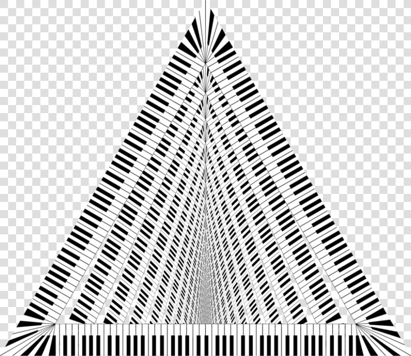 Transparent Triangle Instrument Clipart   Triangle Piano Keys Png  Png DownloadTransparent PNG