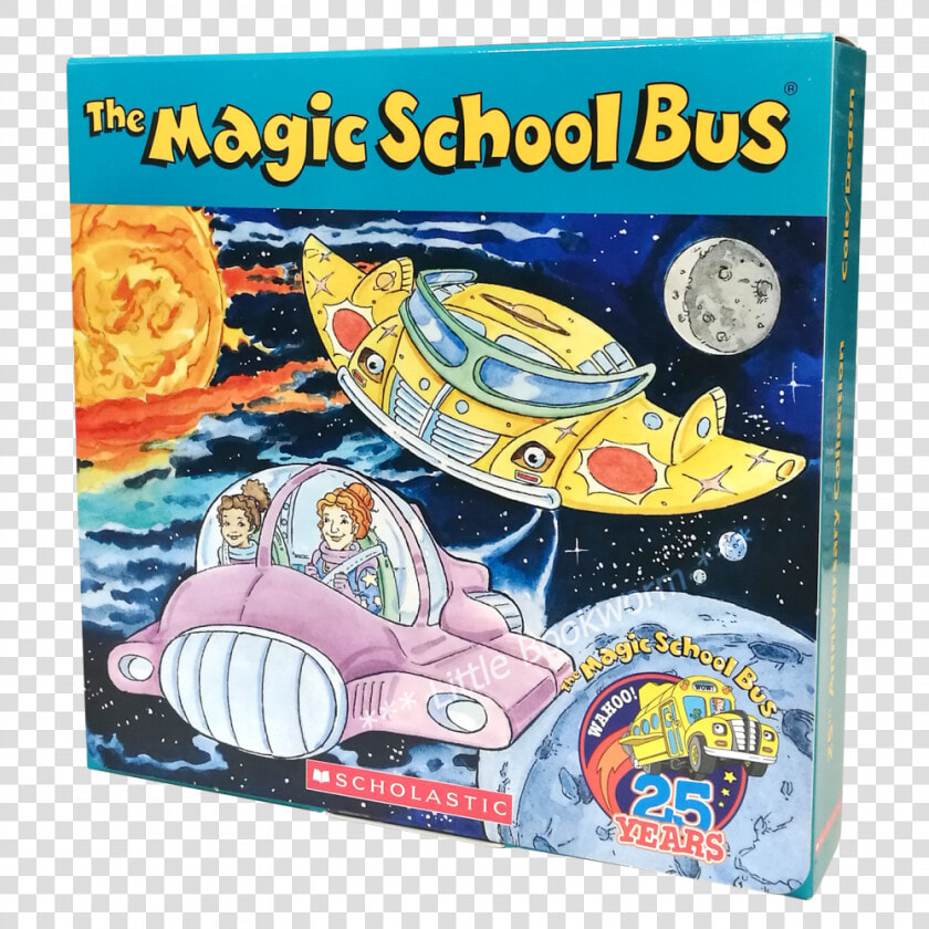 Magic School Bus 25th Anniversary Box Set Itemprop   Magic School Bus Sees Stars  HD Png DownloadTransparent PNG