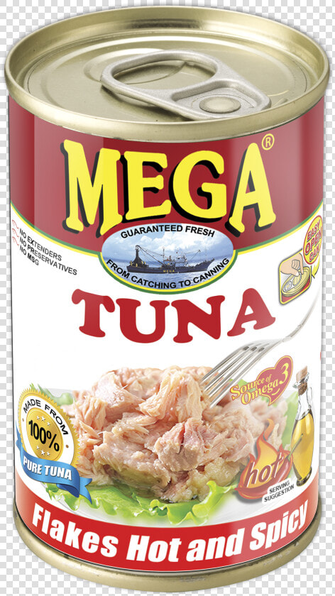 Mega Tuna Hot And Spicy 155g   Mega Tuna Hot And Spicy  HD Png DownloadTransparent PNG