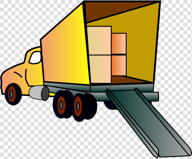 Picture Of A Moving Truck Free Download Clip Art Free   Truck Cartoon Png Clipart  Transparent PngTransparent PNG