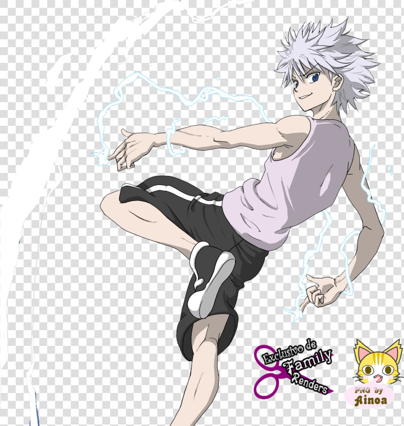 Killua   Anime Shirts Hunter X Hunter  HD Png DownloadTransparent PNG