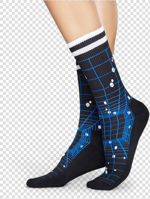 Happy Socks Athletic Grid Sock   Sock  HD Png DownloadTransparent PNG