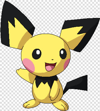  pichu Rokar  freetoedit   Devolved Version Of Pikachu  HD Png DownloadTransparent PNG